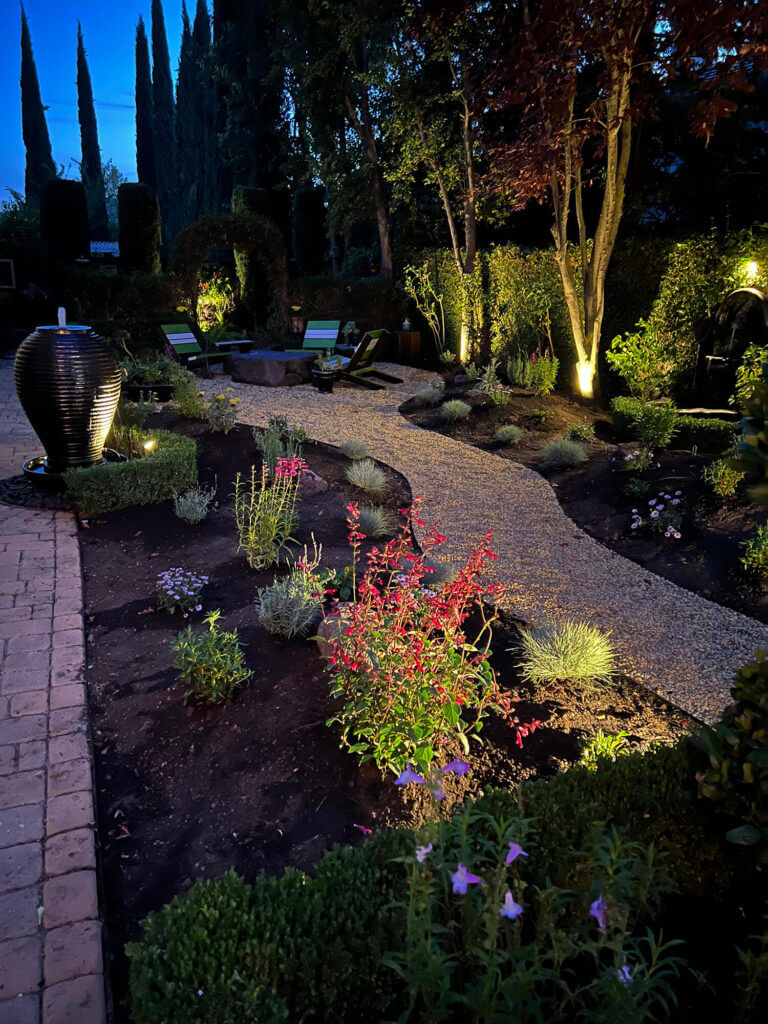 Create a beautiful and sustainable outdoor space with our drought-tolerant and California native plant garden landscape design by Urban Garden Studio.