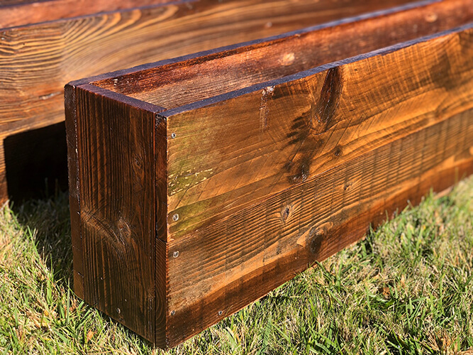 Rustic Planters, Custom reclaimed wood wall planters by Urban Garden Studio Unique handcrafted custom distressed planters for home or business by Urban Garden Studio.